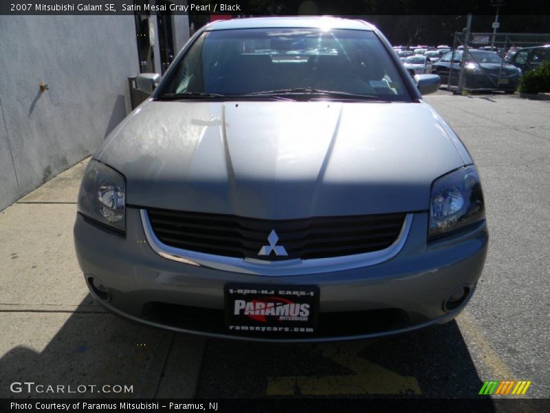 Satin Mesai Gray Pearl / Black 2007 Mitsubishi Galant SE