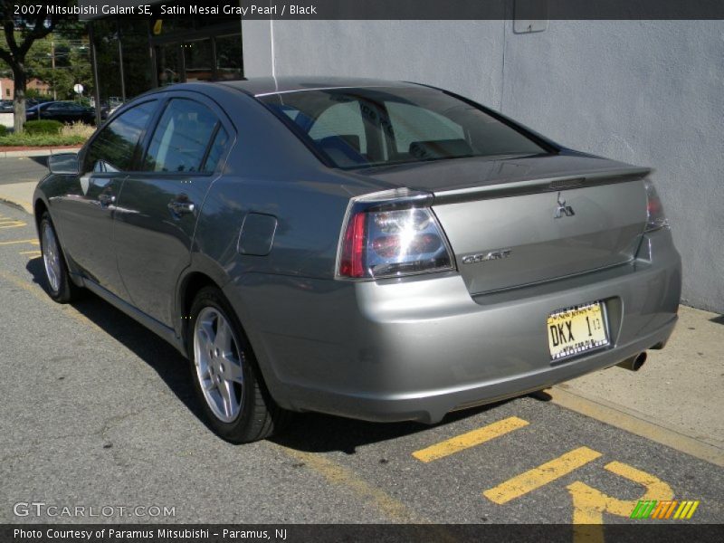 Satin Mesai Gray Pearl / Black 2007 Mitsubishi Galant SE