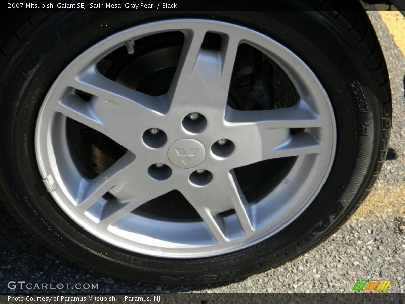 Satin Mesai Gray Pearl / Black 2007 Mitsubishi Galant SE