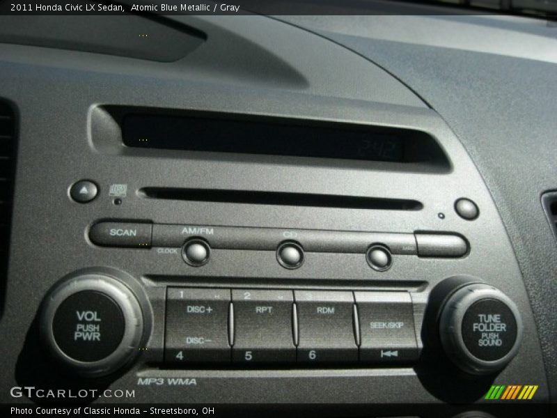 Audio System of 2011 Civic LX Sedan