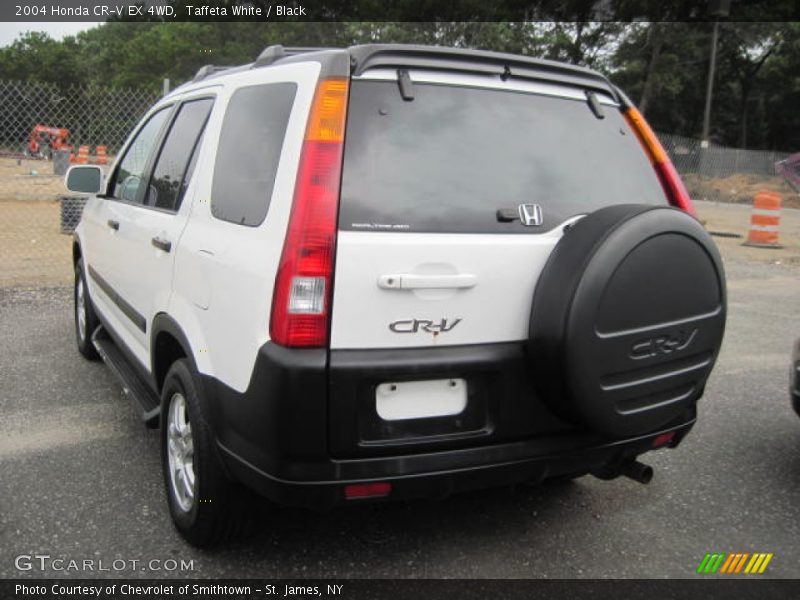 Taffeta White / Black 2004 Honda CR-V EX 4WD