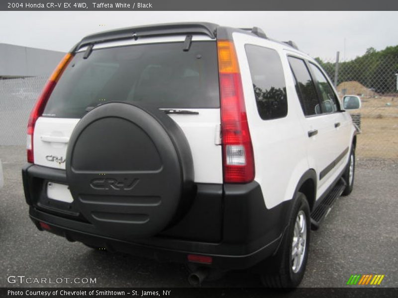Taffeta White / Black 2004 Honda CR-V EX 4WD