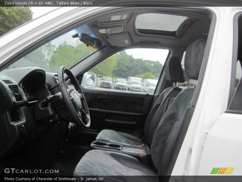 Taffeta White / Black 2004 Honda CR-V EX 4WD