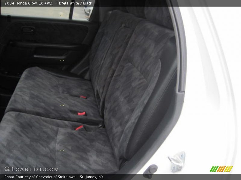 Taffeta White / Black 2004 Honda CR-V EX 4WD