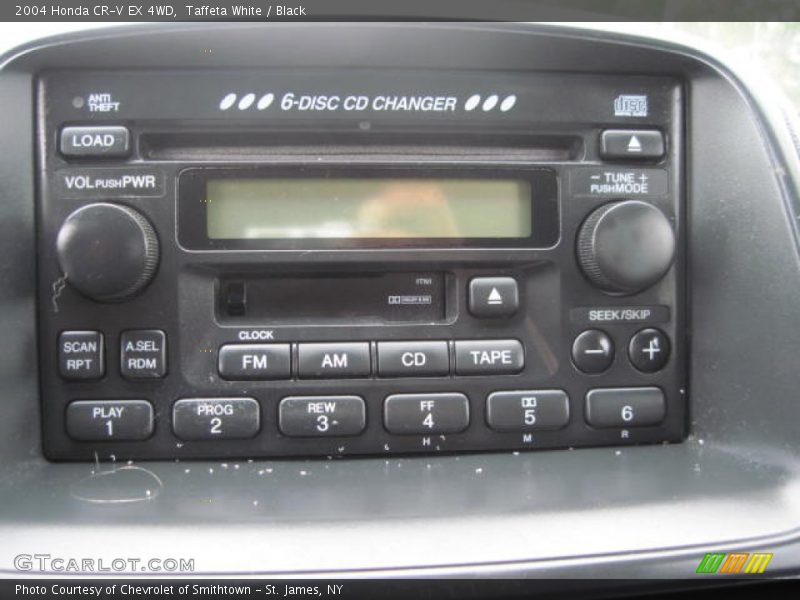 Taffeta White / Black 2004 Honda CR-V EX 4WD
