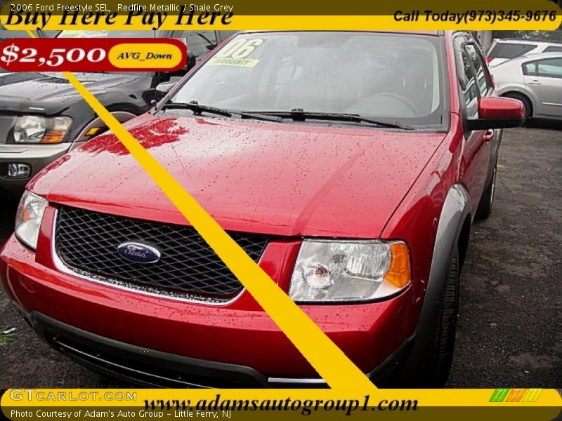 Redfire Metallic / Shale Grey 2006 Ford Freestyle SEL
