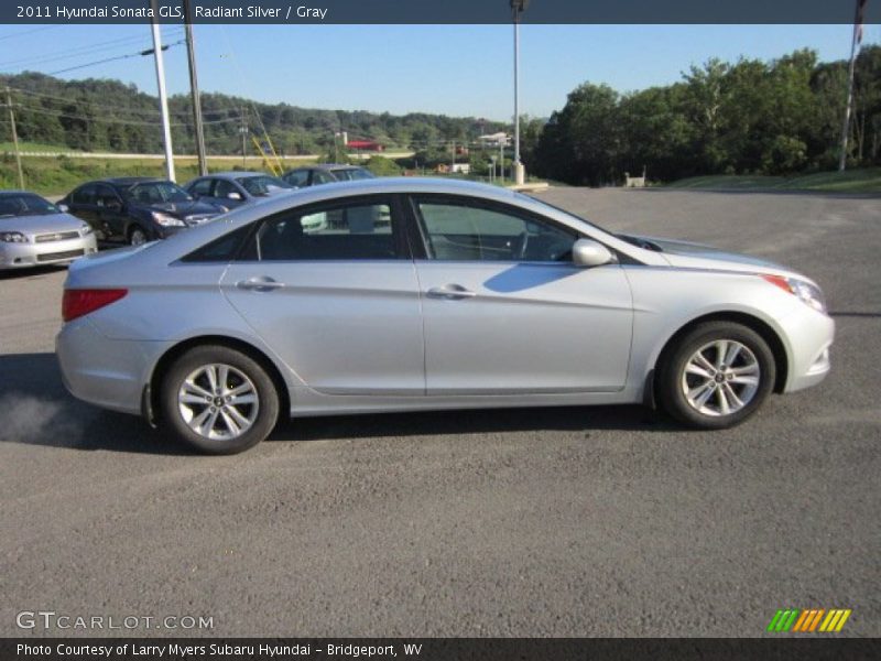 Radiant Silver / Gray 2011 Hyundai Sonata GLS