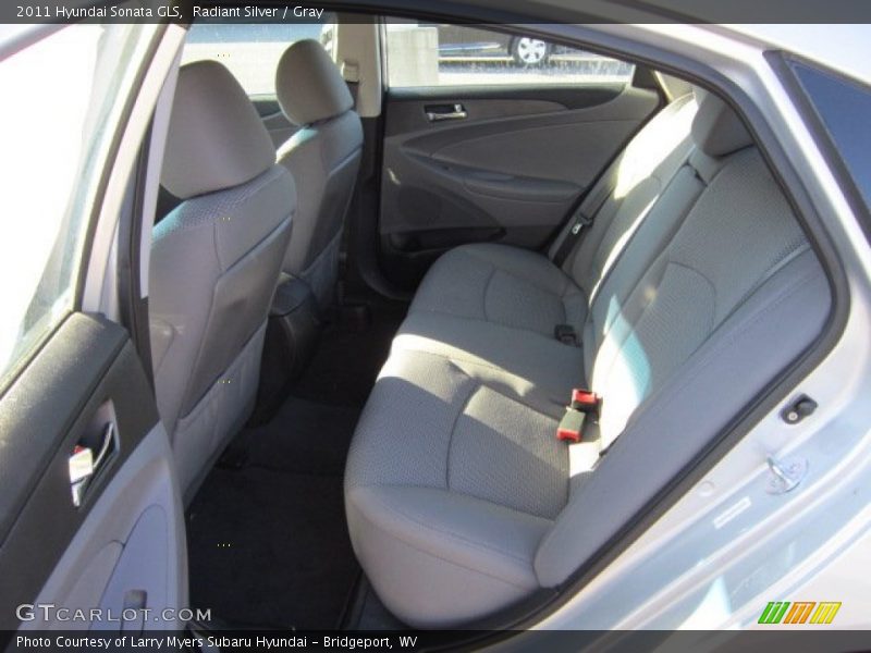 Radiant Silver / Gray 2011 Hyundai Sonata GLS