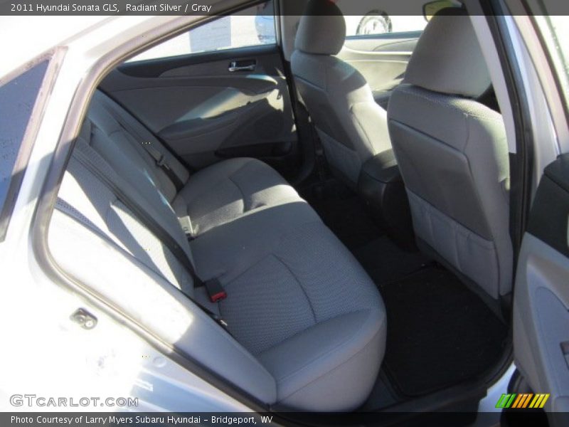 Radiant Silver / Gray 2011 Hyundai Sonata GLS