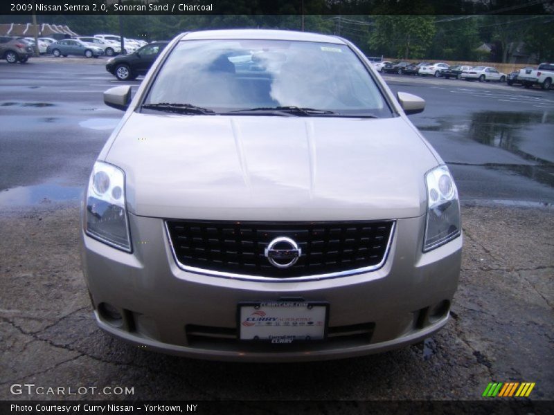 Sonoran Sand / Charcoal 2009 Nissan Sentra 2.0