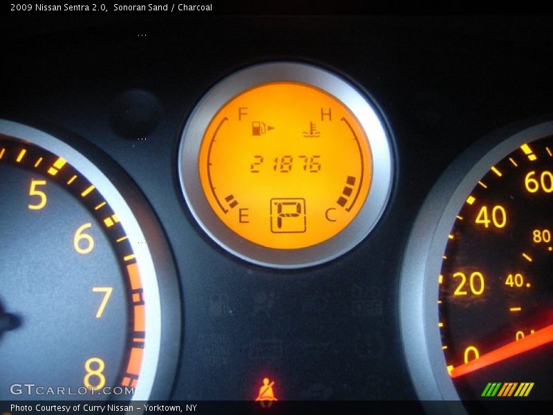 Sonoran Sand / Charcoal 2009 Nissan Sentra 2.0