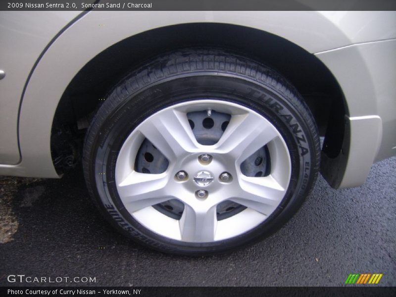 Sonoran Sand / Charcoal 2009 Nissan Sentra 2.0