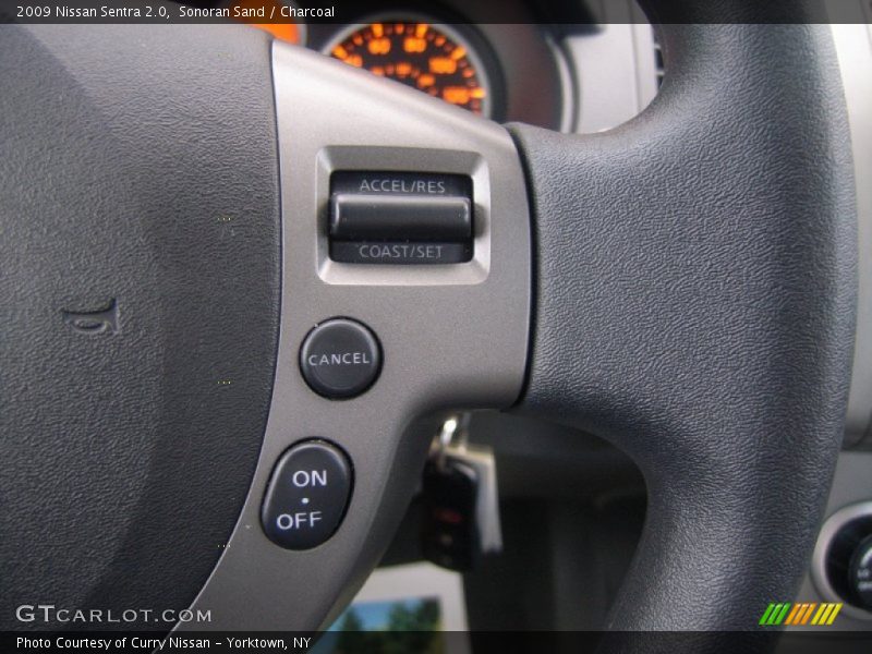Sonoran Sand / Charcoal 2009 Nissan Sentra 2.0