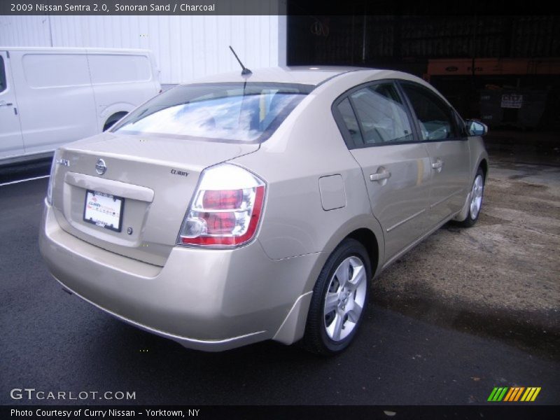Sonoran Sand / Charcoal 2009 Nissan Sentra 2.0