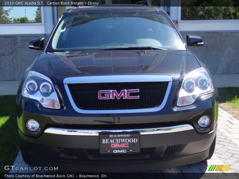 Carbon Black Metallic / Ebony 2010 GMC Acadia SLT