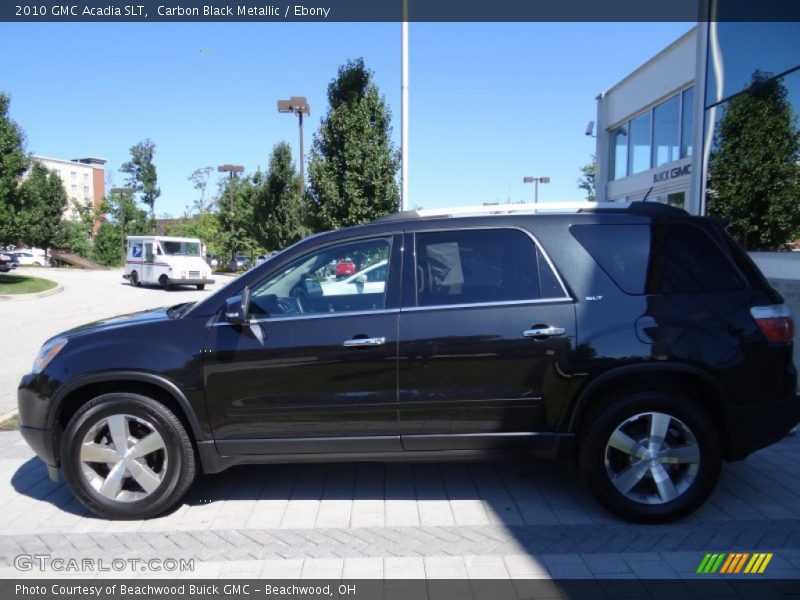 Carbon Black Metallic / Ebony 2010 GMC Acadia SLT