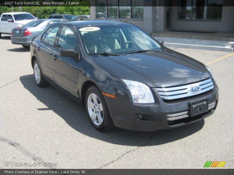 Alloy Metallic / Camel 2007 Ford Fusion SE