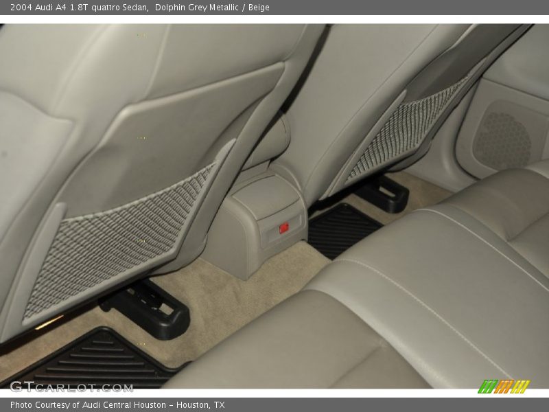Dolphin Grey Metallic / Beige 2004 Audi A4 1.8T quattro Sedan