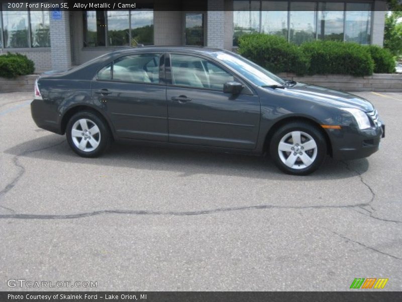 Alloy Metallic / Camel 2007 Ford Fusion SE