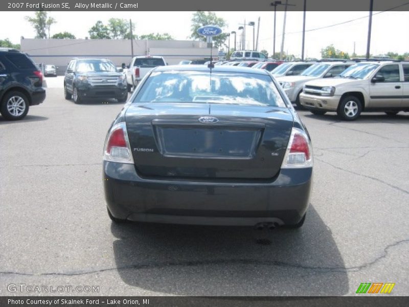 Alloy Metallic / Camel 2007 Ford Fusion SE