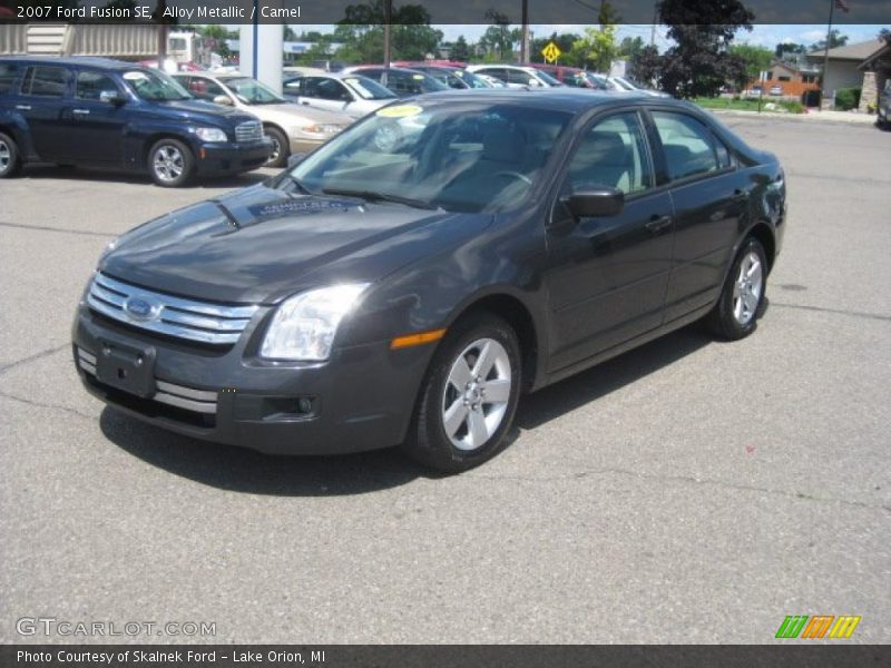 Alloy Metallic / Camel 2007 Ford Fusion SE