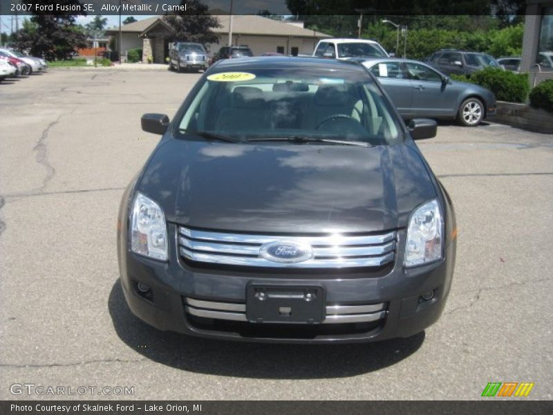 Alloy Metallic / Camel 2007 Ford Fusion SE