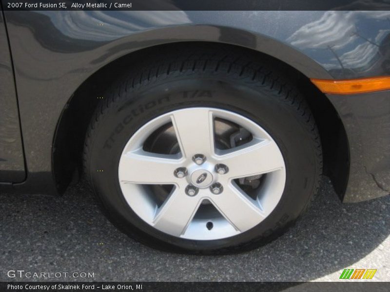 Alloy Metallic / Camel 2007 Ford Fusion SE