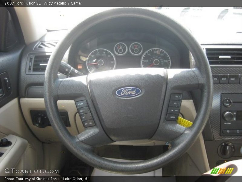 Alloy Metallic / Camel 2007 Ford Fusion SE