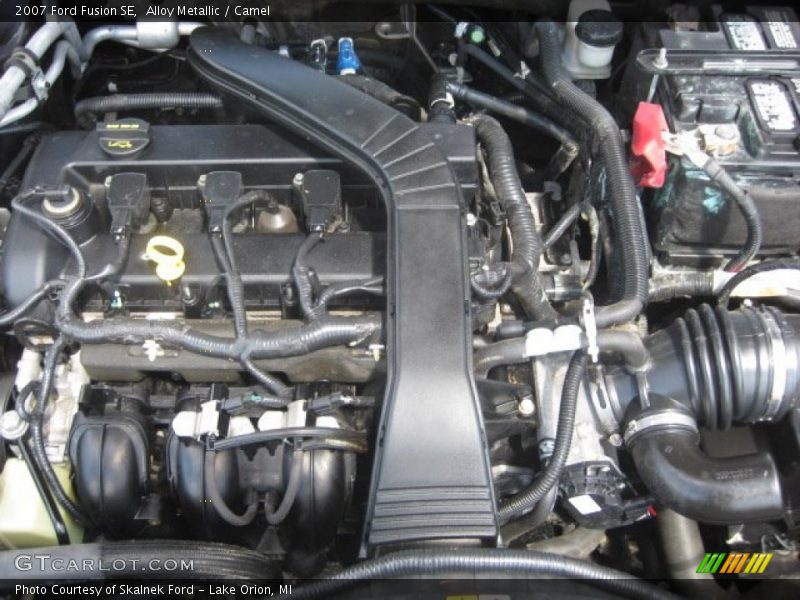 Alloy Metallic / Camel 2007 Ford Fusion SE