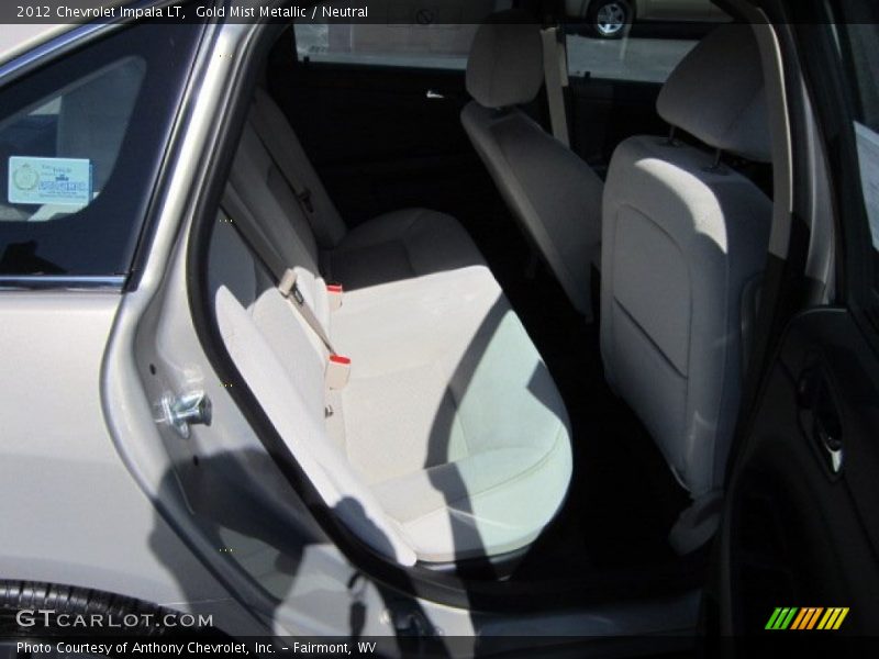 Gold Mist Metallic / Neutral 2012 Chevrolet Impala LT