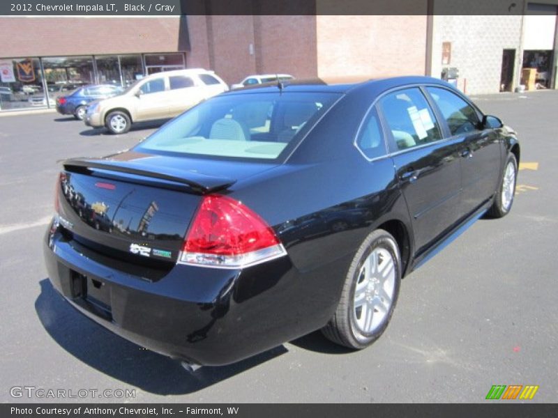 Black / Gray 2012 Chevrolet Impala LT
