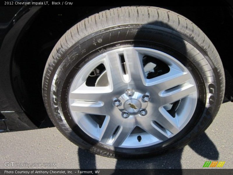 Black / Gray 2012 Chevrolet Impala LT