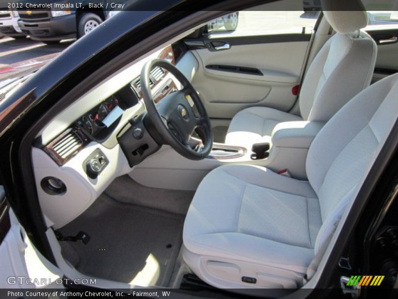 Black / Gray 2012 Chevrolet Impala LT