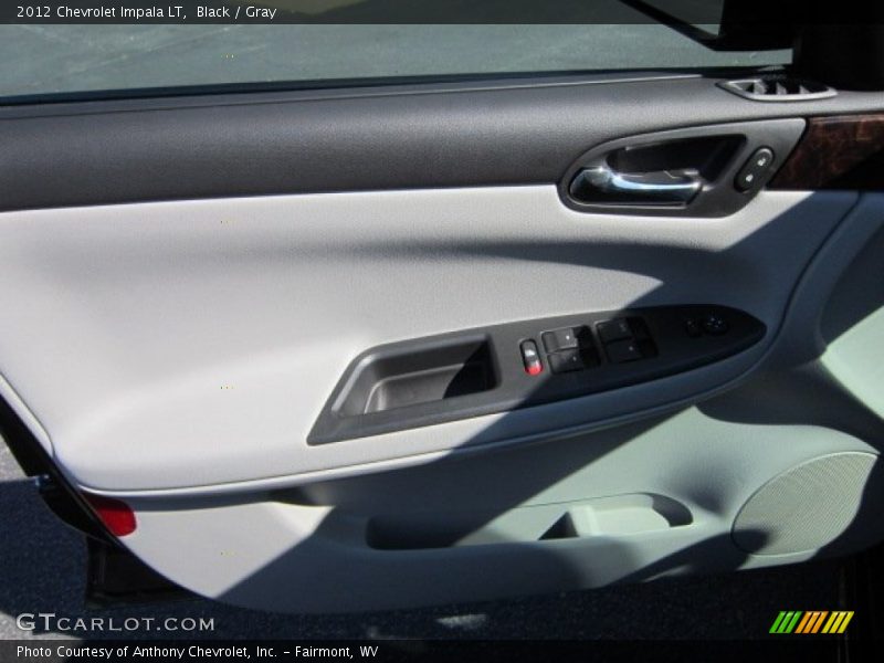 Black / Gray 2012 Chevrolet Impala LT