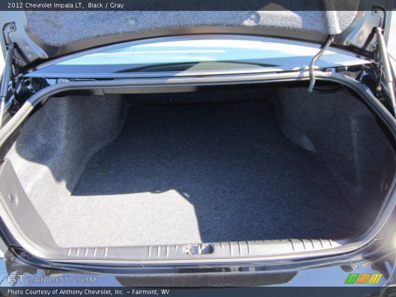 Black / Gray 2012 Chevrolet Impala LT