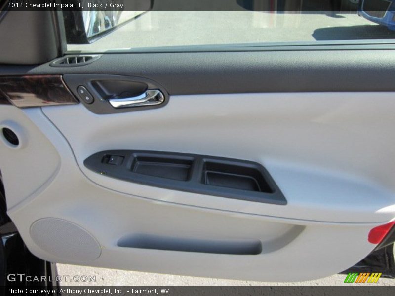 Black / Gray 2012 Chevrolet Impala LT