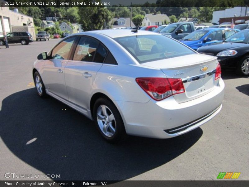 Silver Ice Metallic / Jet Black 2012 Chevrolet Cruze LT/RS