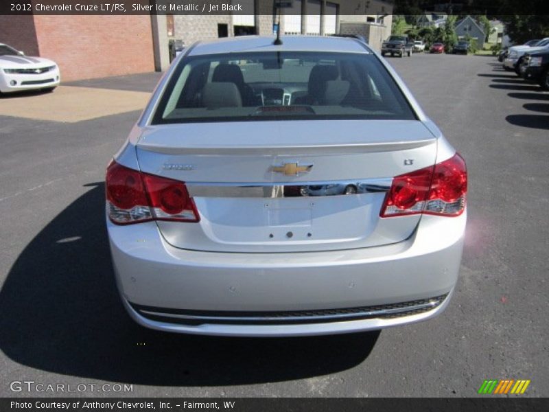 Silver Ice Metallic / Jet Black 2012 Chevrolet Cruze LT/RS