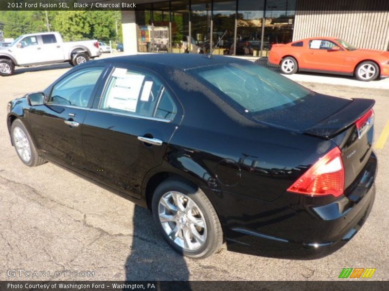Black / Charcoal Black 2012 Ford Fusion SEL