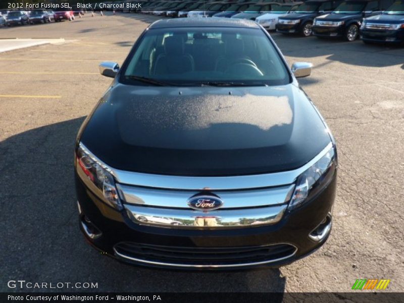 Black / Charcoal Black 2012 Ford Fusion SEL