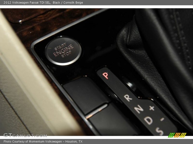 Black / Cornsilk Beige 2012 Volkswagen Passat TDI SEL
