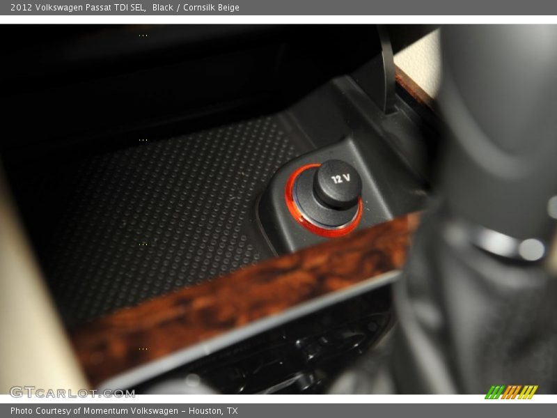 Black / Cornsilk Beige 2012 Volkswagen Passat TDI SEL