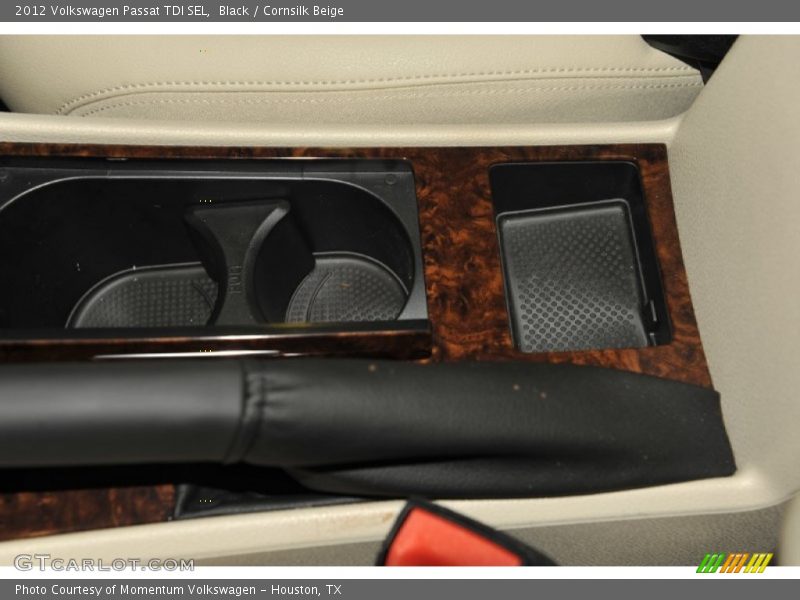 Black / Cornsilk Beige 2012 Volkswagen Passat TDI SEL