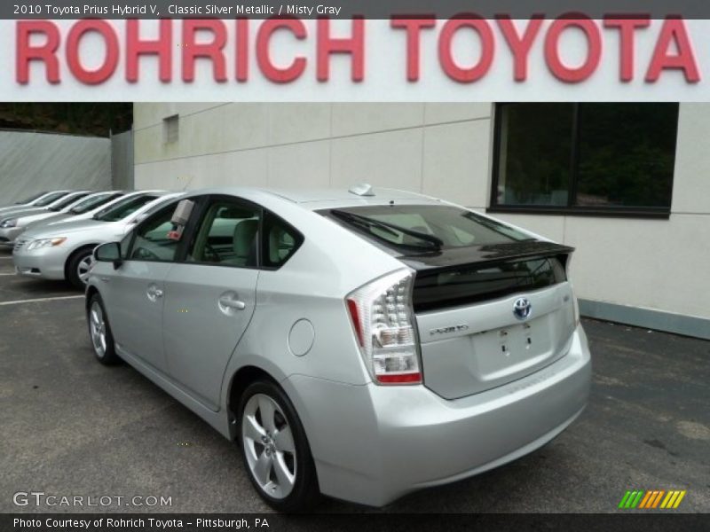 Classic Silver Metallic / Misty Gray 2010 Toyota Prius Hybrid V