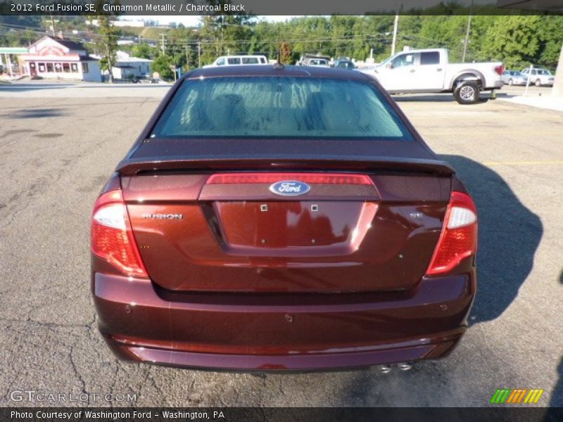 Cinnamon Metallic / Charcoal Black 2012 Ford Fusion SE