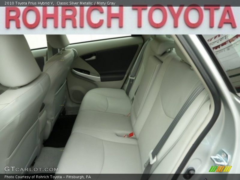 Classic Silver Metallic / Misty Gray 2010 Toyota Prius Hybrid V