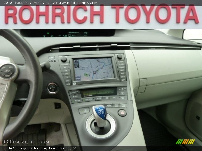 Classic Silver Metallic / Misty Gray 2010 Toyota Prius Hybrid V