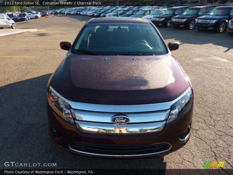 Cinnamon Metallic / Charcoal Black 2012 Ford Fusion SE