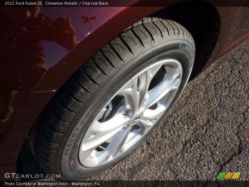 Cinnamon Metallic / Charcoal Black 2012 Ford Fusion SE