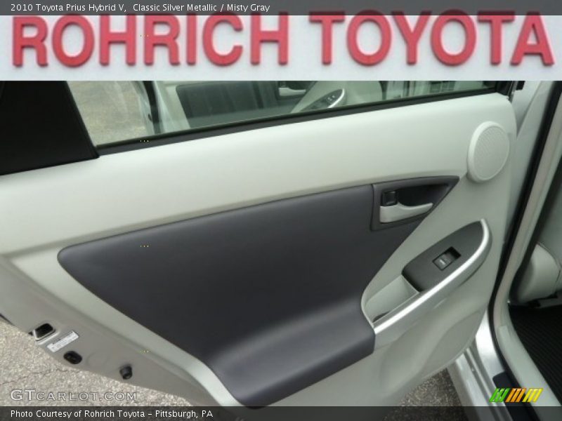 Classic Silver Metallic / Misty Gray 2010 Toyota Prius Hybrid V